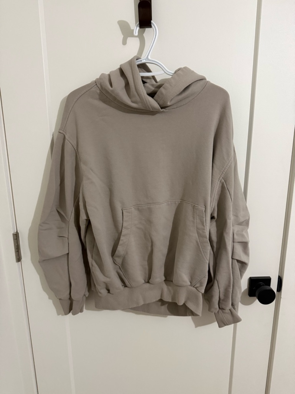 aerie Neutral Taupe Pullover Hoodie